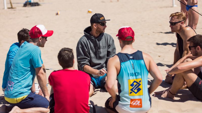 BEACHVOLLEY CAMP IN ITALIEN,IN CERVIA